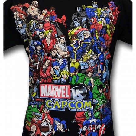 Marvel VS Capcom 30 Single Size Them Up T-Shirt