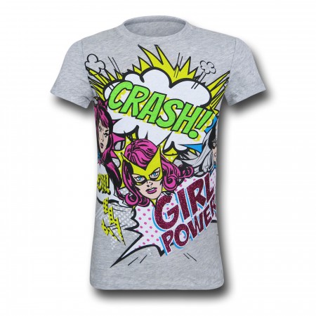Marvel Girl Power Crash Girls Kids T-Shirt