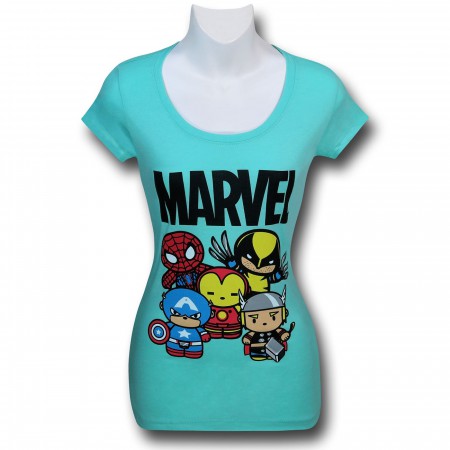 Marvel Cute Heroes Women's T-Shirt