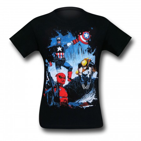 Marvel Unleashed Trifecta T-Shirt