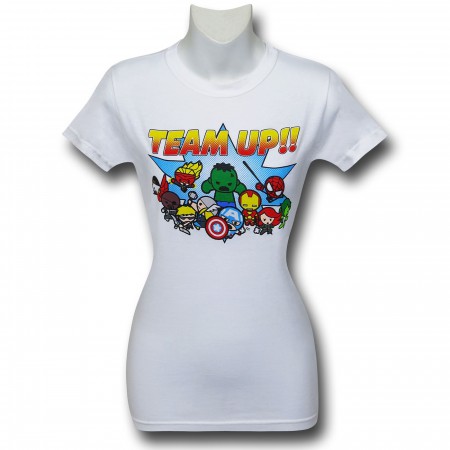 Marvel Kawaii Team Up! Women's T-Shirt