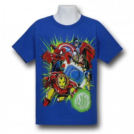 Marvel Super Power Punch Kids T-Shirt