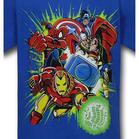 Marvel Super Power Punch Kids T-Shirt