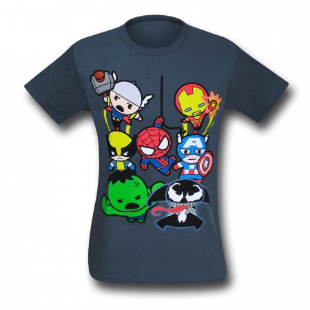 Marvel Kawaii Posse 30 Single T-Shirt