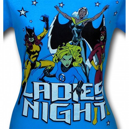 Marvel Retro Ladies Night Women's T-Shirt