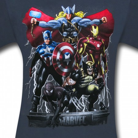 Marvel Lightning Team Up T-Shirt