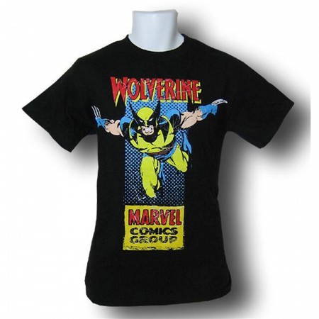 Marvel Import Classics Wolverine Leaping T-Shirt