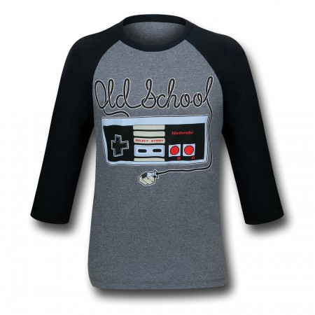 Nintendo Controller Tangle Baseball T-Shirt