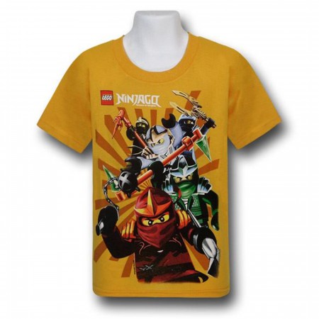 Ninjago Kids Orange Attack T-Shirt