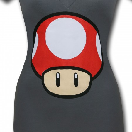 Nintendo Mushroom Women's V-Neck T-Shirt