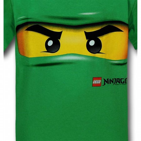 Ninjago Big Lloyd Face Kids T-Shirt