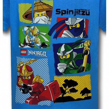 Ninjago Spinjitzu Boxes Kids T-Shirt