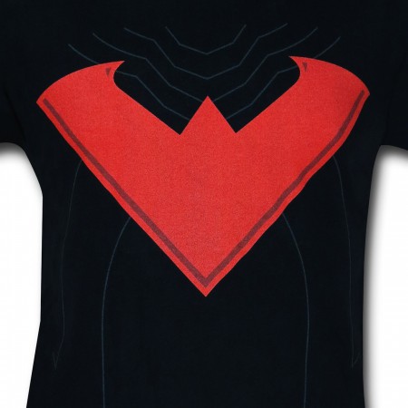 Nightwing Red Symbol Costume T-Shirt