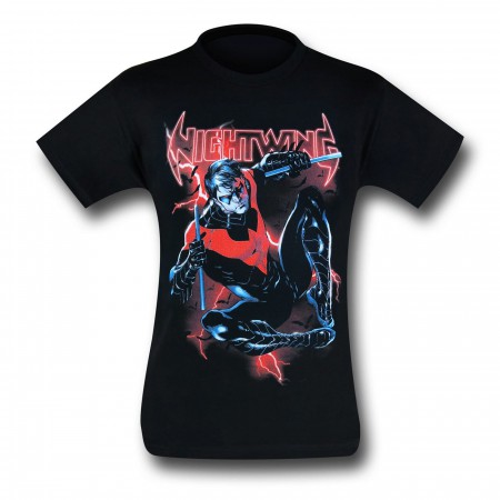 Nightwing Red Lightning T-Shirt