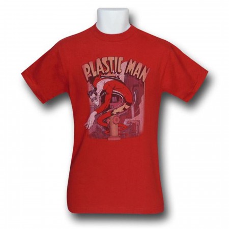 Plastic Man Street Bending Distressed T-Shirt
