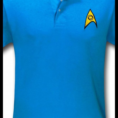 Star Trek Science Uniform Polo Shirt