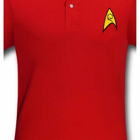 Star Trek Security Uniform Polo Shirt