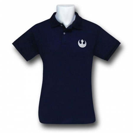 Star Wars Rebel Symbol Navy Polo Shirt