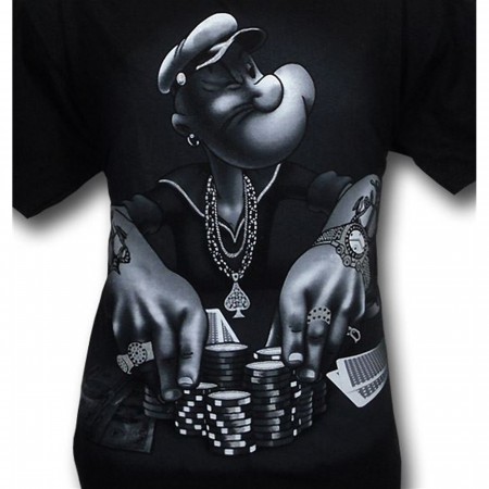 Popeye Gambler Sailor T-Shirt
