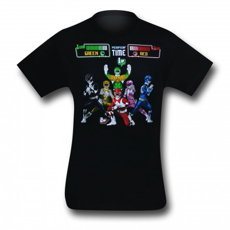 Power Rangers Arcade Screen 30S T-Shirt