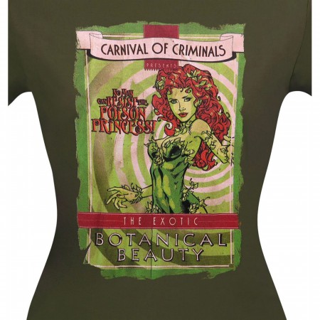 Poison Ivy Carnival Poster Women's T-Shirt