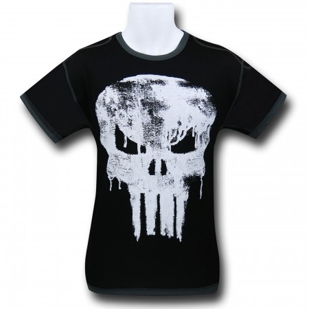 Punisher Skull Drip Polymesh T-Shirt