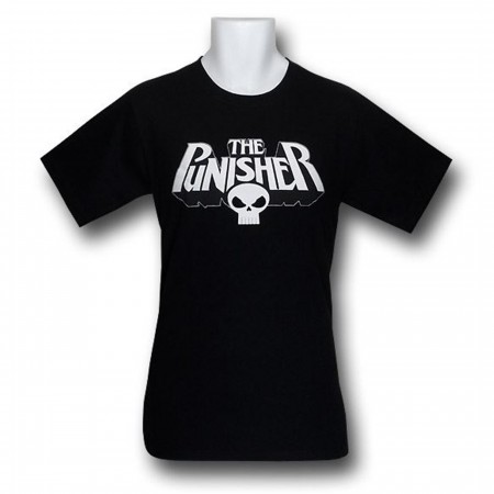 Punisher Logo and Skull T-Shirt