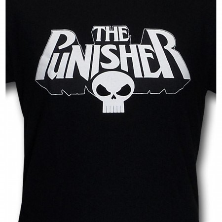 Punisher Logo and Skull T-Shirt