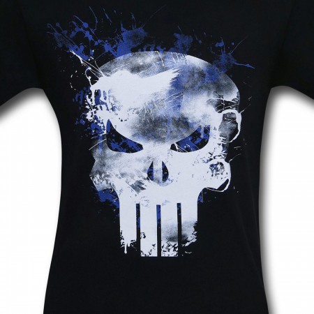 Punisher Paint Smoke Symbol T-Shirt