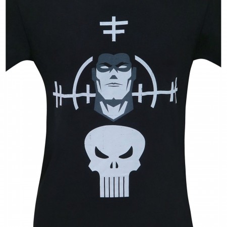 Punisher and Target Minimalist Men's T-Shirt
