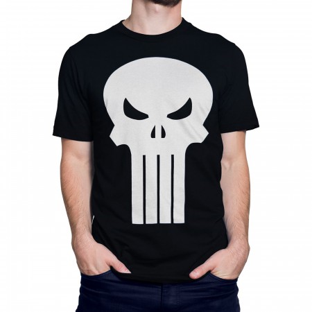 Punisher White Skull T-Shirt