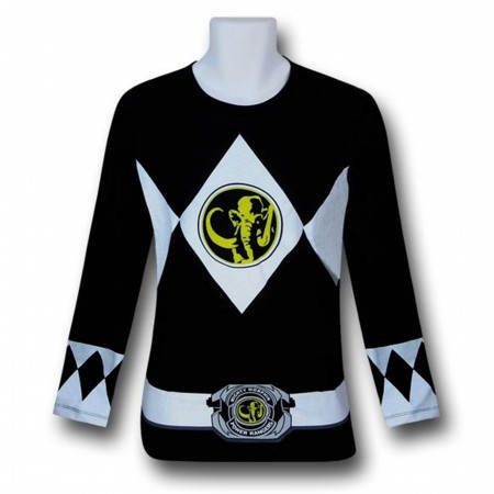 Power Ranger Black Ranger Long-Sleeve T-Shirt