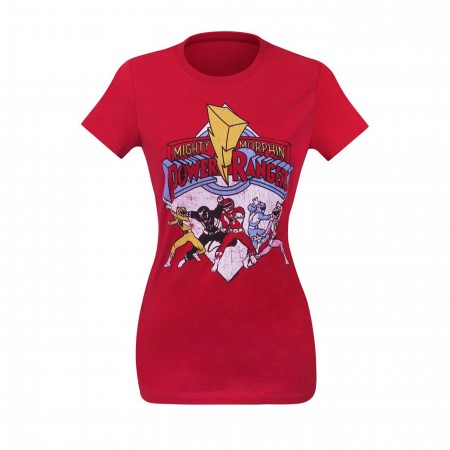 Power Rangers Retro Rangers Women's T-Shirt