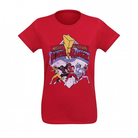 Power Rangers Retro Rangers Women's T-Shirt