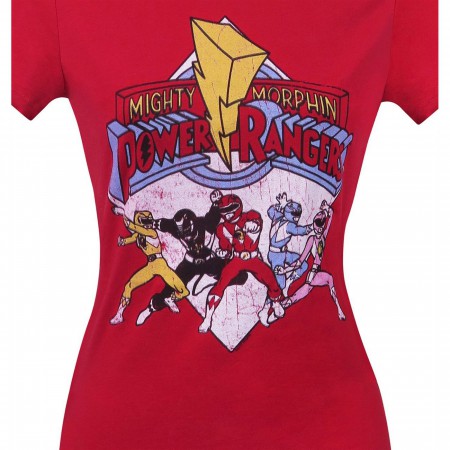 Power Rangers Retro Rangers Women's T-Shirt