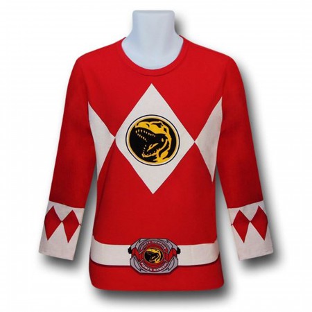 Power Ranger Red Ranger Long-Sleeve T-Shirt