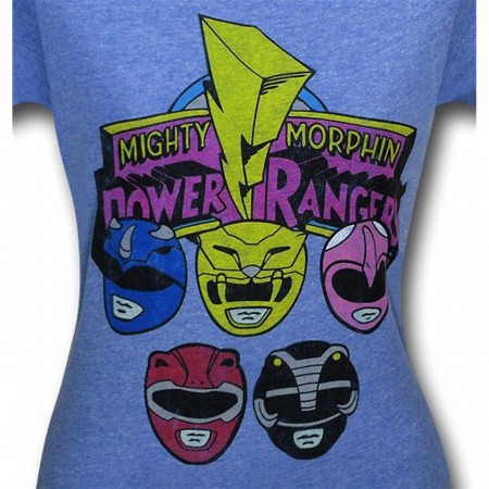 Power Rangers Heads Women's T-Shirt