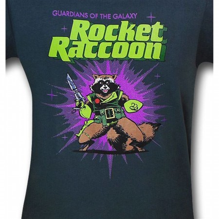 Rocket Raccoon Grey 30 Single T-Shirt