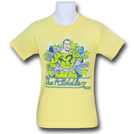 The Riddler Stars Yellow T-Shirt