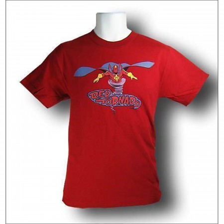 Red Tornado Retro T-Shirt