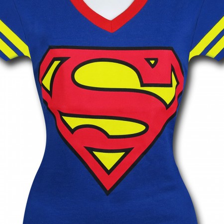 Supergirl Sporty Ringer Women's T-Shirt