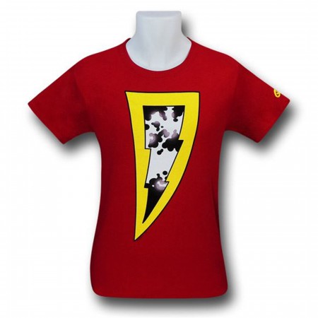 Shazam 52 Symbol Red T-Shirt