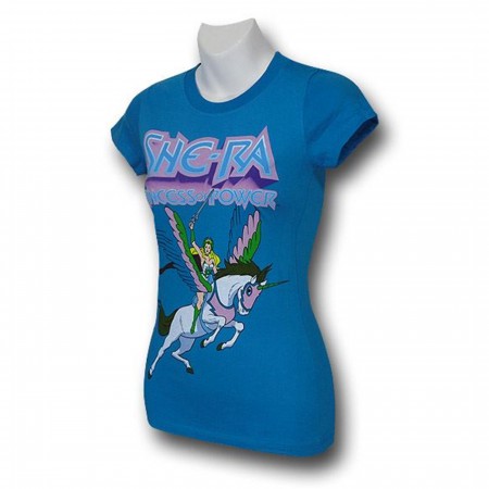 She-Ra & Swiftwind Juniors T-Shirt