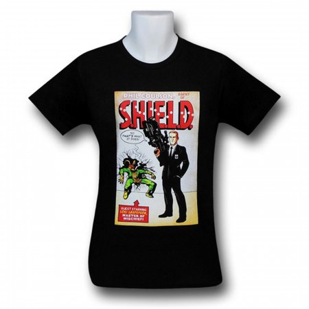 S.H.I.E.L.D. Coulson's Gun 30 Single T-Shirt