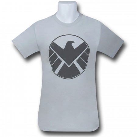 S.H.I.E.L.D Silver Eagle 30 Single T-Shirt