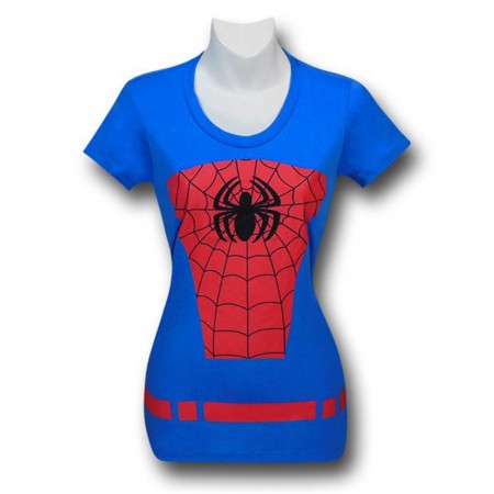 Spiderman Classic Belted Costume Women's T-Shirt