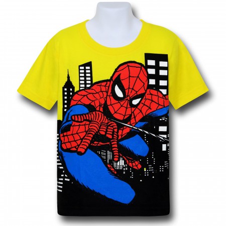Spiderman City Slinger Kids T-Shirt