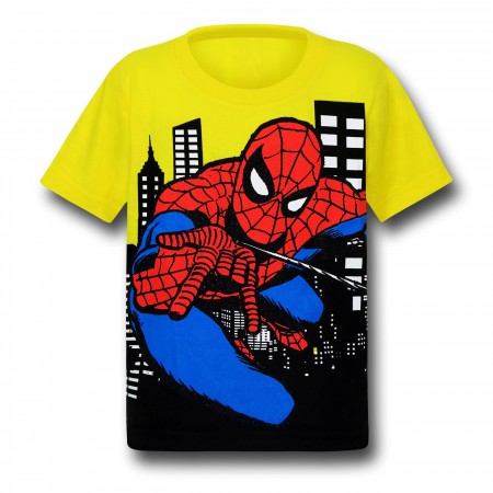 Spiderman City Slinger Kids T-Shirt