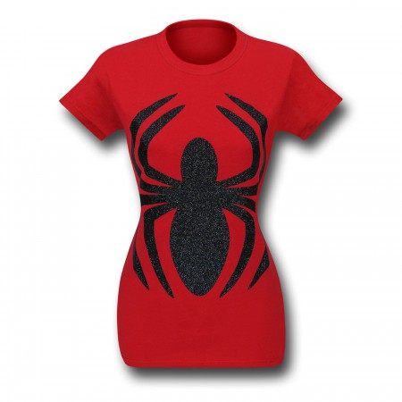 Spiderman Glitter Spider Women's T-Shirt