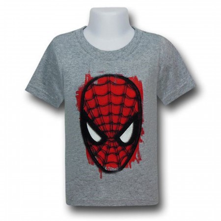Spiderman Mask Grey Infant T-Shirt